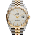 Rolex Oyster Perpetual Datejust Ii 126333 White Dial Color Watch Front View