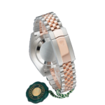 Rolex Oyster Perpetual Datejust Ii Mother Of Pearl 126331 White Dial Color Watch Backside View