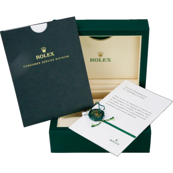 Rolex Date Oyster 15210 Watch Box Open View