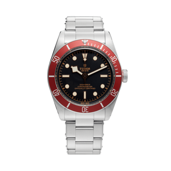 Tudor Black Bay 79230r Black And Red Color Watch Front View 5