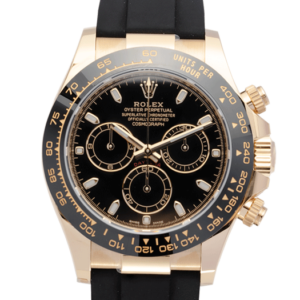 Rolex Cosmograph Daytona Yellow Gold 116518ln Watch Front View 4
