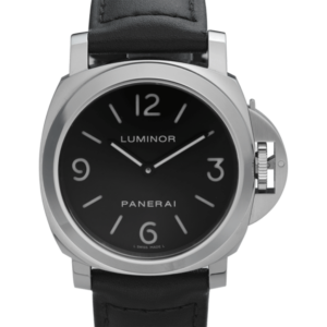 Panerai Luminor Marina Pam 312 Black Dial Color Watch Front View 1