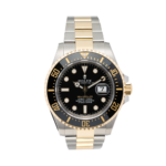 Rolex Two-tone Sea-dweller Ref. 126603 Black Dial Color Watch Front View