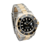 Rolex Two-tone Sea-dweller Ref. 126603 Black Dial Color Watch Side View 5