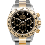 Rolex-daytona-cosmograph Black Dial Color Watch Front View