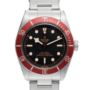 Tudor Black Bay 79230r Black And Red Color Watch Front View 4