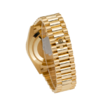 Bracelet Clasp Rolex Day-Date Presidential Watch Champagne Dial 40 MM 18 ct Yellow Gold Ref. 228348RBR