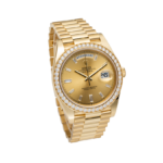 Rolex Day-Date Presidential Watch Champagne Dial 40 MM 18 ct Yellow Gold Ref. 228348RBR