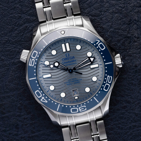 Omega Seamaster Co‑Axial Master Chronometer Ref.210.30.42.20.06.001 Watch Front View