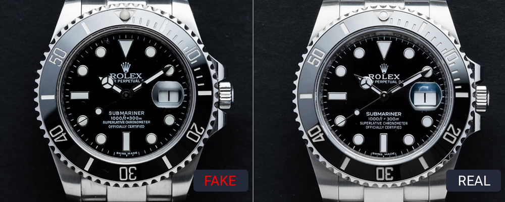 How to Spot a Fake Rolex by the dial