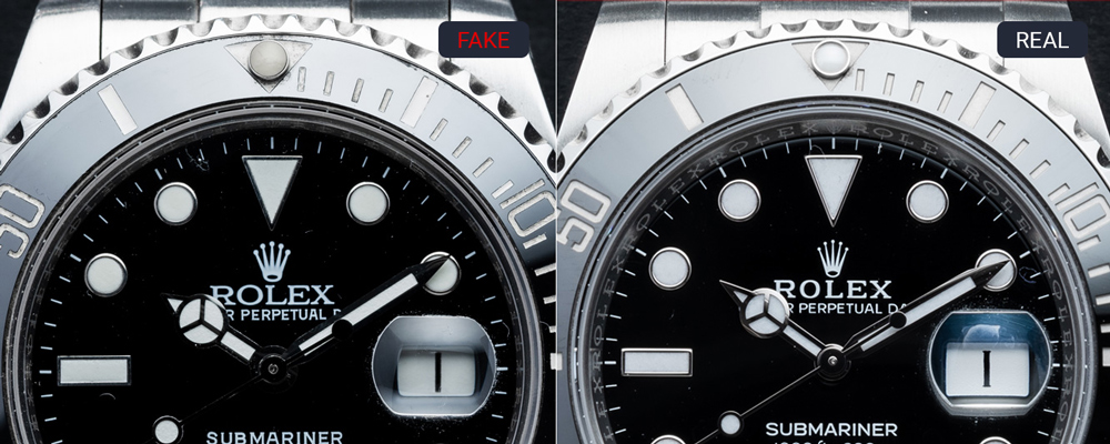 How to Spot a Fake Rolex by the bezel