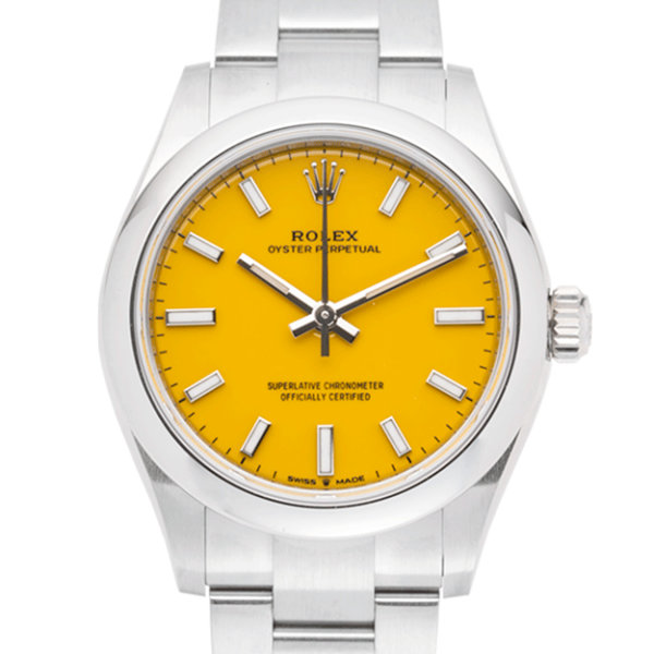 Rolex Oyster Perpetual 277200 Yellow-face