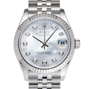 Rolex Datejust Pearl Dial-Face2