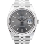 Rolex Datejust Fluted Silver-Face2