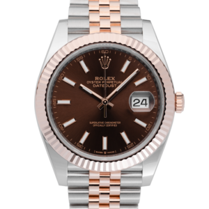 Rolex Datejust Chocolate Dial 126331-Face