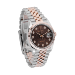 Rolex Datejust Chocolate Anniversary Dial 126231-Side