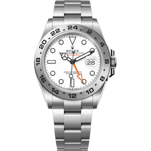 Rolex Explorer ii white dial 226570 front