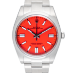 Rolex Oyster Perpetual. 124300 Coral Red-Face