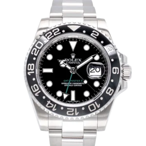 Cover - Rolex GMT Master II Black Bezel Dial 116710LN Steel Green