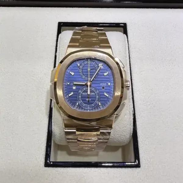 Patek Philippe Nautilus Travel Time Chronograph 5990-1R - Like New 2023 - In box