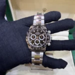 Rolex Daytona Black Panda 116500LN - Pre-owned - Black Panda in hand