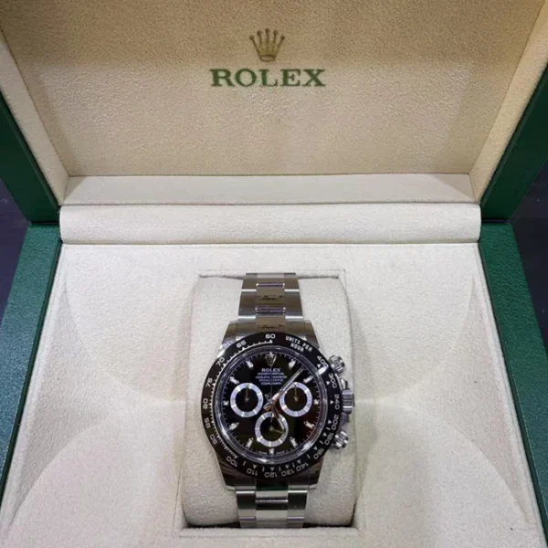 Rolex Daytona Black Panda 116500LN - Pre-owned - Front view