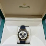 Rolex Daytona Pikachu - YML Golden and Bright Black Dial Oysterflex 116518LN - Yellow Gold 40mm Case - Front view