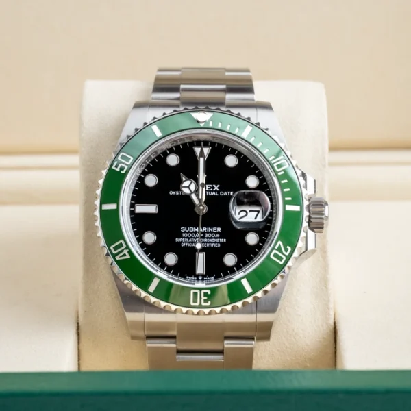 In Box 2 - 126610LV MK2 Green Submariner