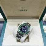 Rolex Submariner Date Starbucks Kermit MK2 126610LV - Oystersteel Oyster Bracelet - Top view