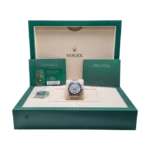 rolex daytona platinum ice blue 126506 - full set