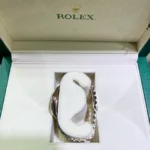 Rolex Datejust 31 Chocolate Roman Diamonds Dial Fluted Bezel Rose Gold President 278275 - Brand New - Crown