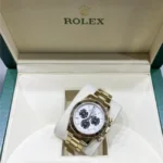 Rolex Daytona Yellow Gold Meteorite Dial 116508 - 40mm Oyster Bracelet - Top view