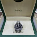 Rolex GMT-Master II Bruce Wayne Jubilee 40mm Black Dial Black and Grey Bezel - 126710GRNR - Brand New 2024 front view