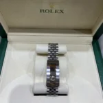 Rolex GMT-Master II Bruce Wayne Jubilee 40mm Black Dial Black and Grey Bezel - 126710GRNR - Brand New 2024 links