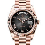 Rolex Day Date 228235 with Slate Dmbré Dial - closer