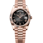 Rolex Day Date 40 Slate Dmbré Dial 228235 rose gold - front