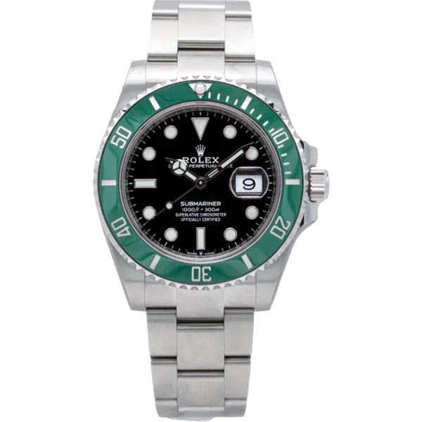 Rolex Submariner Date Kermit MK1 126610LV - Oystersteel Oyster Bracelet - Front