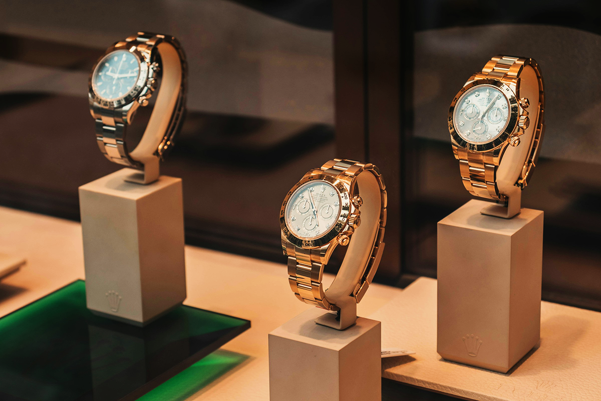 Rolex Store Display