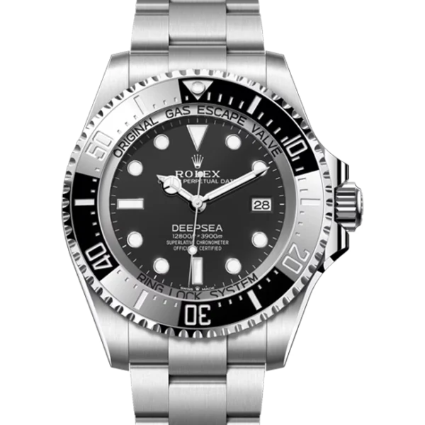 Rolex Deep Sea 136660 Black Dial - Closer