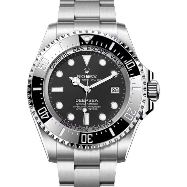 Rolex Deep Sea 136660 Black Dial - Closer