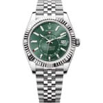 Rolex Sky Dweller Green Dial Stainless Steel Jubilee 336934