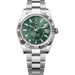 Rolex Sky Dweller Green Dial Stainless Steel Oyster 336934