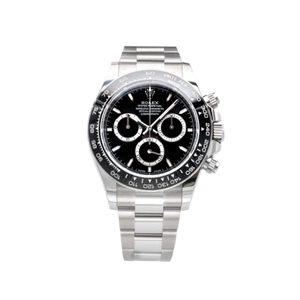 Front - Black Panda Rolex 126500LN Steel