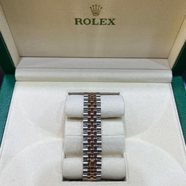 Rolex Datejust 31 Purple Roman Diamond Dial Jubilee 278271 - Two tone bracelet - Bracelet