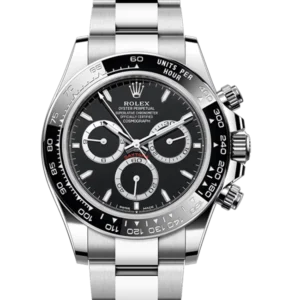 rolex black panda black dial 126500ln closer