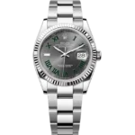 rolex datejust 36 wimbledon oyster 126234 front