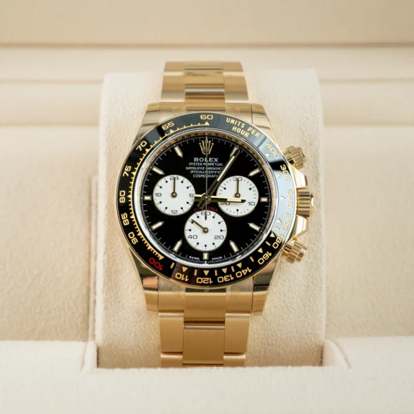 In Box - Rolex Daytona Le Mans Yellow Gold 126528LN