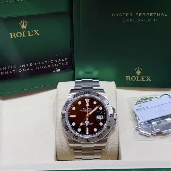 Rolex Explorer II Black Dial 226570 - Brand New 2025 - Full set