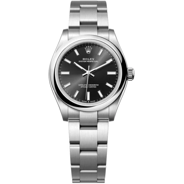 Rolex Oyster Perpetual 31 Black Dial 277200 front look