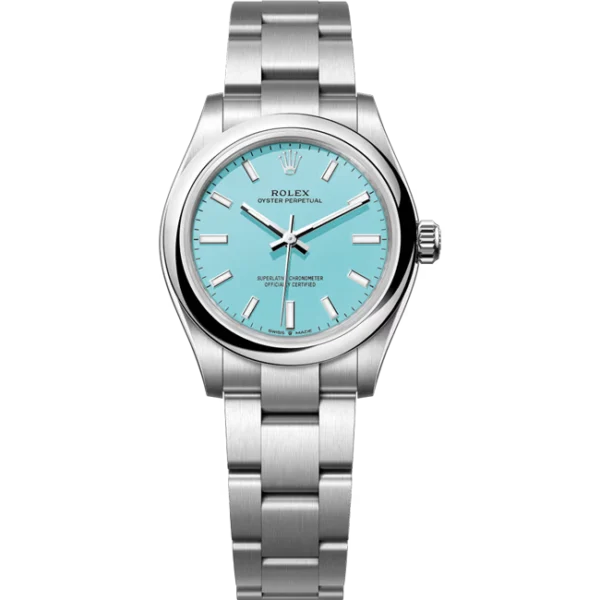 Rolex Oyster Perpetual 31 Tiffany Blue Dial 277200 front